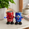 A red cola can-shaped toy figure details Picture